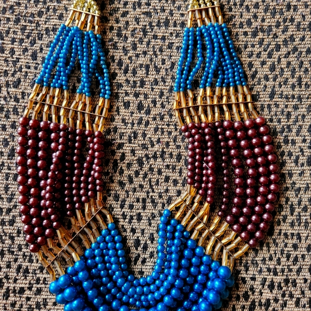 Large Multi-color Necklace